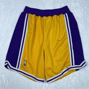 Vintage 1990s Los Angeles Lakers Nike NBA Shorts Size 36